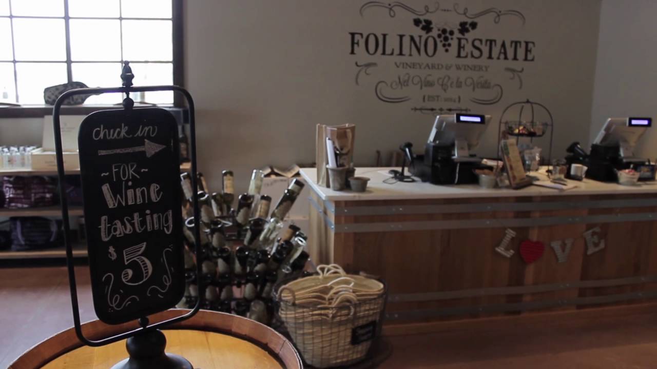 Folino Estate WInery - YouTube