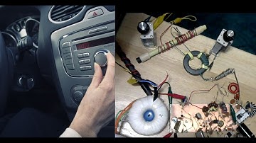 Low Power AM Transmitter + Raspberry PI - prototype - for listening to MP3