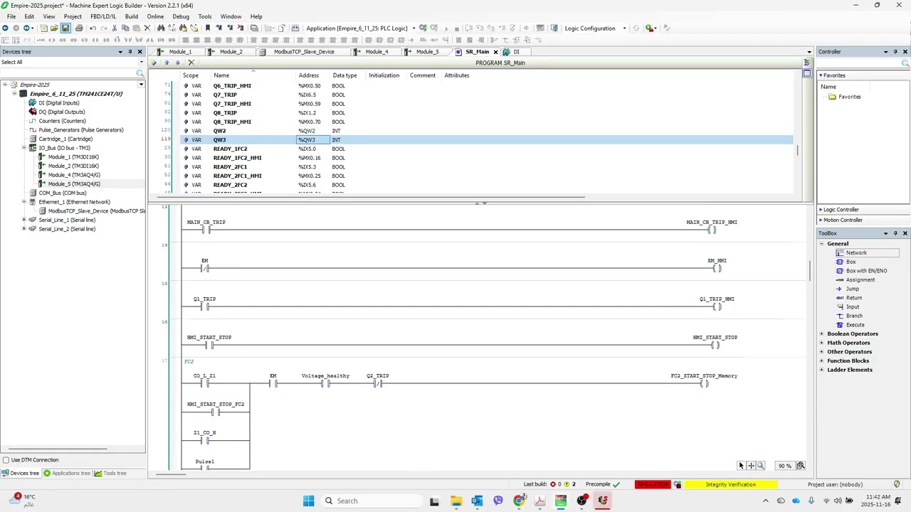 Eco Struxure software for Schneider Modicon M241 First  part of the M241 Software