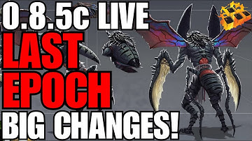 Last Epoch 0.8.5c Dropped!! Huge Changes To Monolith Of Fate!! Things Getting Better & Better!!