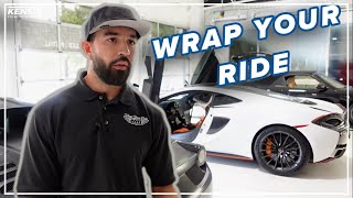 An exclusive look inside the car wrapping business in Texas