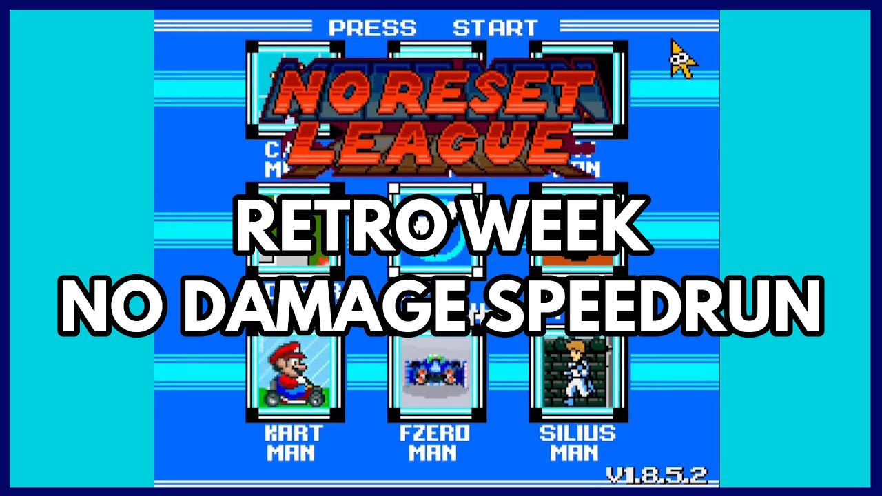 RETRO Week: No Damage* Speedrun Showcase - YouTube