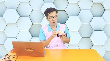 Lập trình robot Rover - Giới thiệu dự án robot đếm số lần nhấn nút