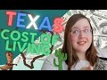 My actual COST OF LIVING in TEXAS - comparison!