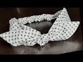 Bow Headband making at home