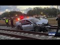 Woman, baby escape vehicle moments before Brightline train collision in Delray Beach