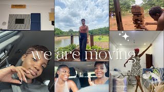 EMPTY APARTMENT TOUR, FURNITURE SHOPPING WITH @giselaamponsah , SAFARI VALLEY || Edem Fiawosime