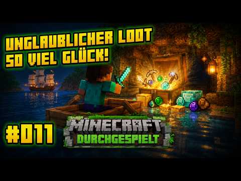 Minecraft Completed #11 | Incredible Loot – So Much Luck All at Once