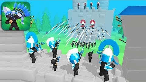 Merge Archers: Bow and Arrow - Android iOS Gameplay