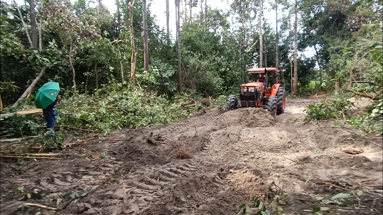 กลับมาแล้วครับหลังจากหายไปนาน   ลุยงานตีป่าครับ