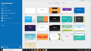 Tuto#5:Enregistrement vidéo d’une presentation powerpoint +audio(Active presenter)