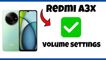 Volume automatically increase and decrease problem || Volume settings Redmi A3x
