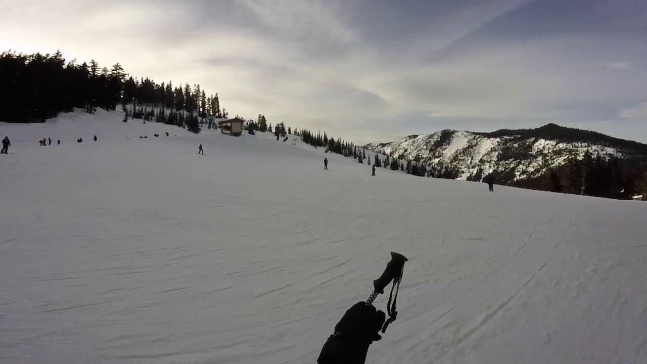 Stevens Pass day skiing HD 720p YouTube