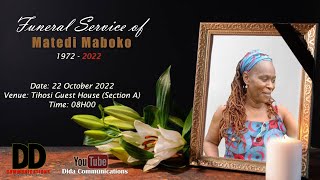In Loving Memory of Matedi Maboko