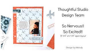 Thoughtful Studio Design Team Layout #1 | So Excited! So Nervous!