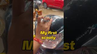 Bought my first scooty #newscooty #vaishlifediaries #ytshorts #vtvlogs