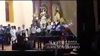 Video thumbnail of "Desde La Paz Centro Nicaragua Coro de niños Pablo VI - Se llamaba María"