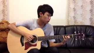 น้อย - WhatChaRaWaLee Fingerstyle Guitar Cover by ต้นปาล์ม chords