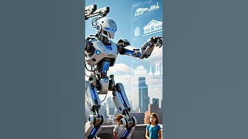 Echoes of New York: A Robot’s Tale👌#robot #usashorts #automation #robotics #ai #youtubeshorts