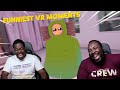 Funniest VR Moments of 2020 REACTION - @JoshDub