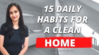 My Daily House Cleaning Routine  Everyday Habits For A Clean Home #cleaning #cleanwithme @MomNMe