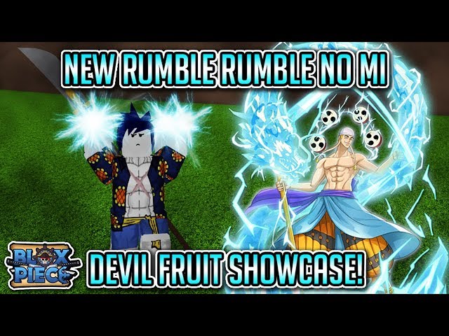 New Rumble Rumble / Goro Goro No Mi Devil Fruit Full Showcase! (The Best DF  In Game!)
