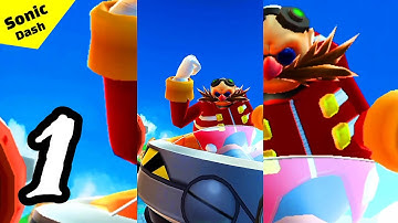 Sonic Dash - Endless Running | Gameplay (iOS, Android) Walkthrough Part 1