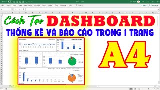 TẠO DASHBOARD BÁO CÁO NHANH TRONG MỘT TRANG A4
