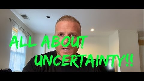 All about OCD and uncertainty