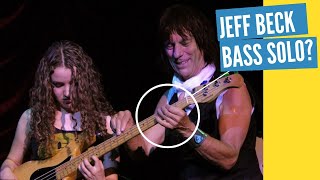 Jeff Beck & Tal Wilkenfeld Insane B Solo