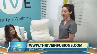 Learn more about benefits of IV therapy at Thrive Infusions & Medical Spa (FCL October 4th)