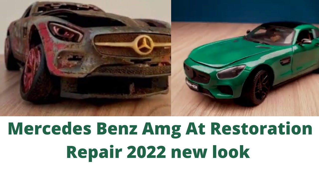 Destroyed MERCEDES Benz Amg AT-Incredible Restoration - YouTube