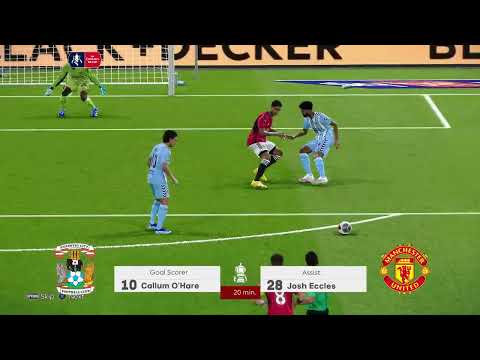 Coventry City vs Man United 3-3 (Pen 2-4)  Extended Highlights Goals | FA Cup 2024