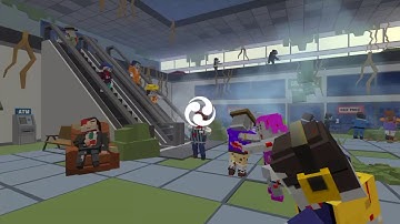 Pixel combat (flamethrower) barbecuing zombies