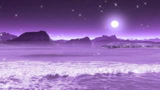 Moonlight, Stars And Ocean Waves - Video Background HD 1080p screenshot 2
