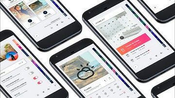 Transition Cards UI ( KLWP )