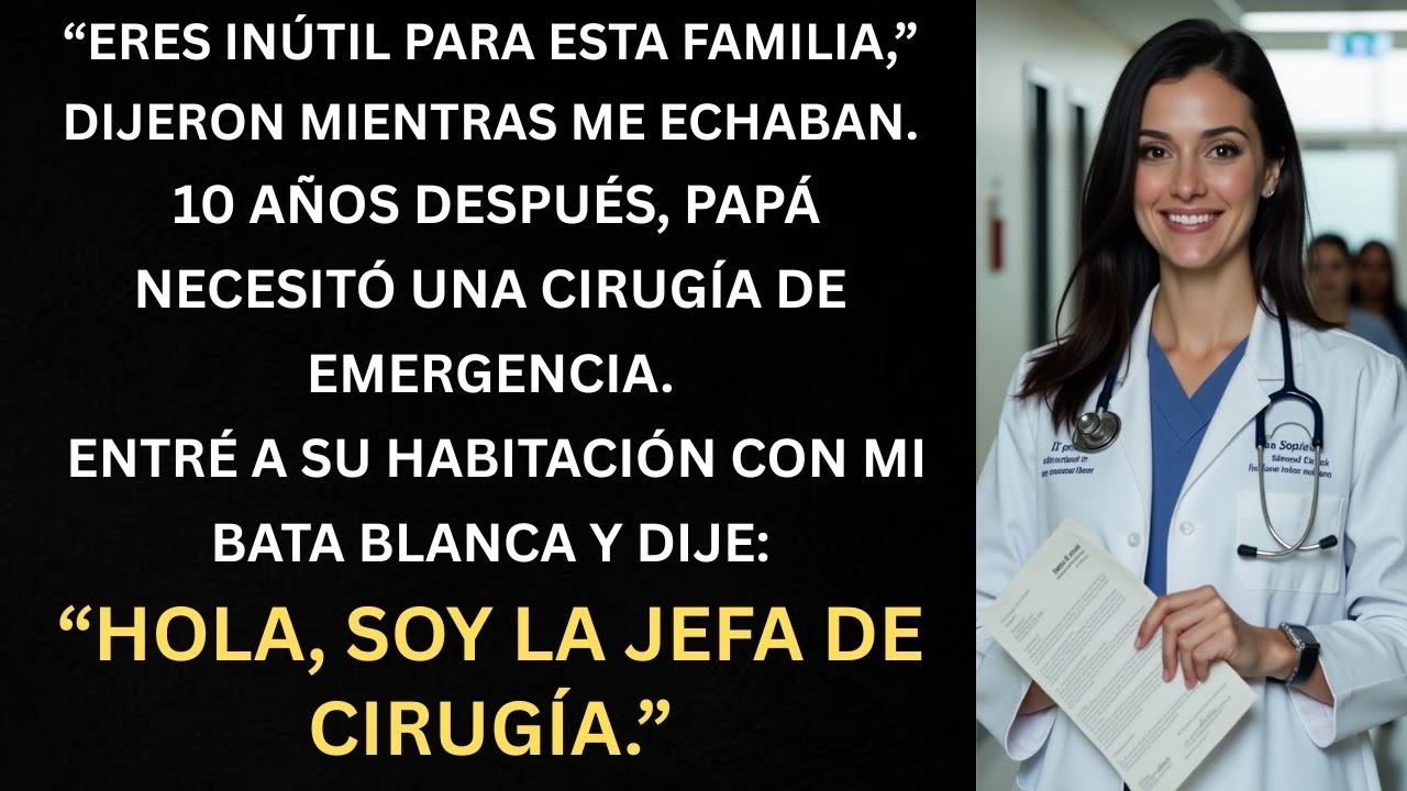 Me Echaron Por Ser “Inútil”… Hasta Que Necesitaron a la Jefa de Cirugía del Hospital