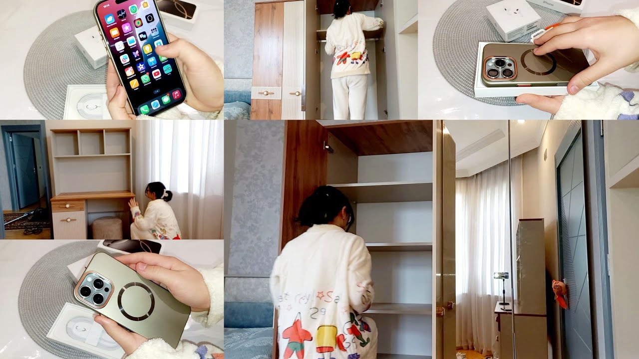 QIZIMA YATAQ OTAĞI MEBELİ YOLDAŞIMA IPHONE 16 PRO MAX ALDIM