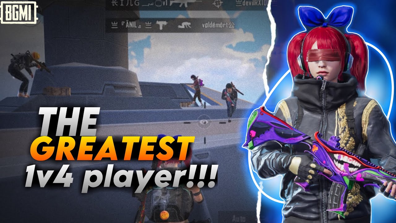 The Greatest 1V4 PLAYER ALIVE!🔱 | BGMI CLUTCHES | ZORTEX - YouTube
