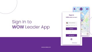 Sign In To Wow Leader App