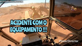 EQUIPMENT ACCIDENT / Caterpillar 120k grader leveler patrol operator
