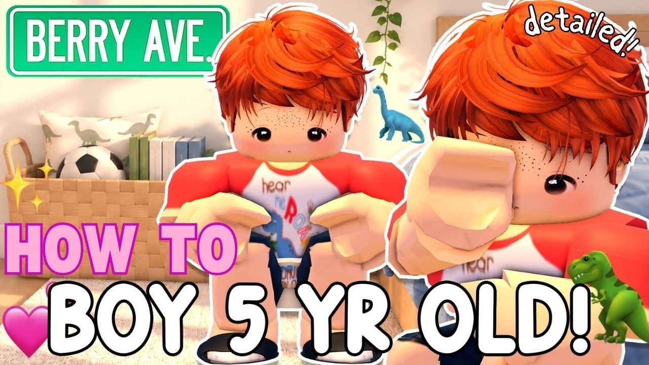 How To Be A 5YR OLD BOY OUTFITS & TUTORIAL For Berry Avenue!