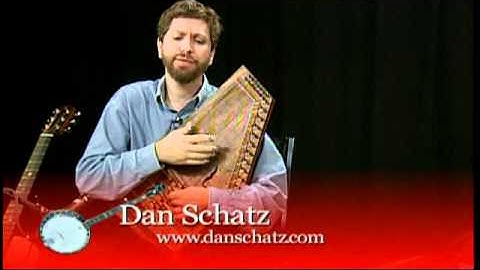 Folksinger Dan Schatz plays Roustabout on the Autoharp