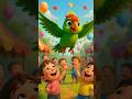 😂 Mithu at the Fair | Magic Ice Cream Cartoon 🦜🍦#shorts #funny #comedy