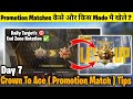 🇮🇳Day - 07 Promotion Matches Trick &amp; Guide | S28 Conqueror Tips ✅ | BGMI Solo Conqueror Push Tricks 