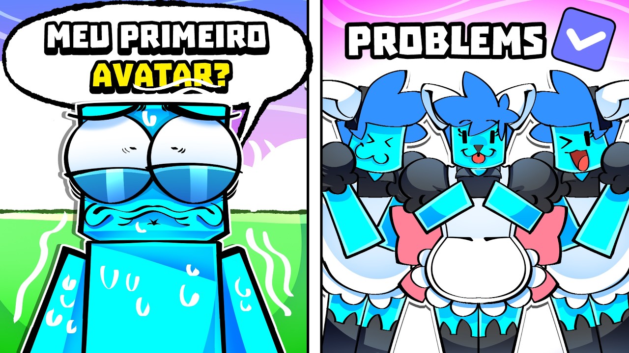 REVELANDO O PRIMEIRO AVATAR DOS YOUTUBERS DE ROBLOX DE NOVO!