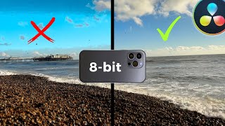 Pro Colorist on 8bit & Phone Footage  How to make it WORK!