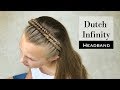 Dutch Inifinity Headband Braid by Erin Balogh