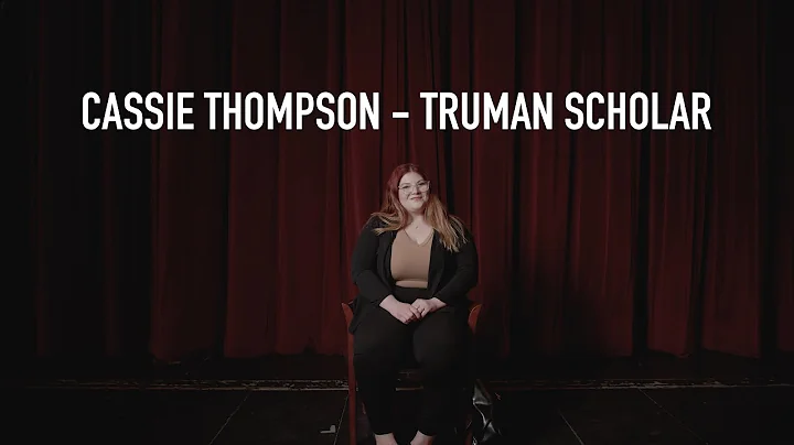 USD Student Cassie Thompson Selected as Truman Sch...