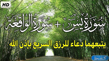 سورة يس + سورة الواقعة يتبعهما دعاء الرزق السريع والفرج العاجل بإذن الله - القارئ محمد هشام